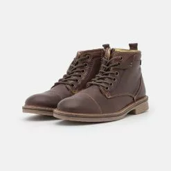Friboo Schnürstiefelette - Dark Brown, Kinder -Friboo Verkäufe e45543214f0a4b5fa024a244f1416d4b