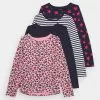 Friboo 4 PACK - Langarmshirt - Pink/dark Blue, Kinder -Friboo Verkäufe e5639de3a4c7450fadc1093a55667c5d
