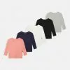 Friboo GIRLS TEE 5 PACK - Langarmshirt - White/ Grey/pink, Kinder -Friboo Verkäufe e9d5f00a598d44e9a6c0773466b77931