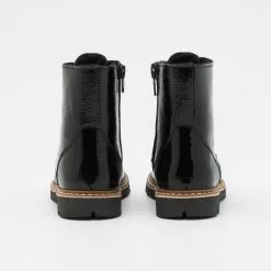 Friboo LEATHER - Schnürstiefelette - Black, Kinder -Friboo Verkäufe f151a34af3f84557b2472202d90e9107