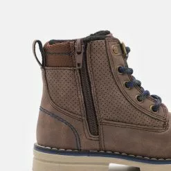 Friboo Schnürstiefelette - Dark Brown, Kinder -Friboo Verkäufe f1f9e70500c3430d92529f2c59c36635