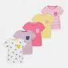 Friboo POCKET TEE 5 PACK - T-Shirt Print - Multi Coloured/white/yellow, Kinder -Friboo Verkäufe f848a80119654f1cac2d22286b923a99