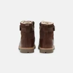Friboo LEATHER - Schnürstiefelette - Dark Brown, Kinder -Friboo Verkäufe fb28f1966c02431d9276293fdc8f542e